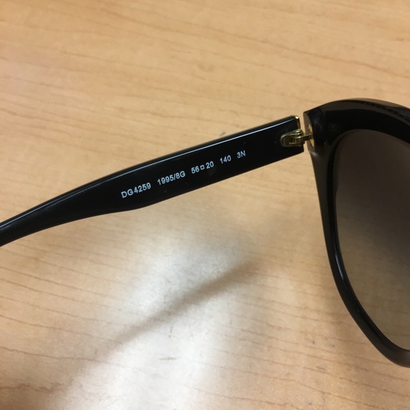 Dolce & Gabbana Cat Eye Sunglasses - Picture 4 of 6